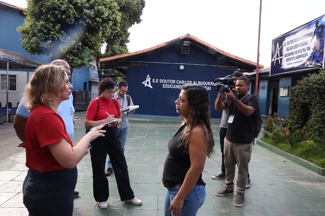 Comissão de Educação, Ciência e Tecnologia - visita à escola de Montes Claros
