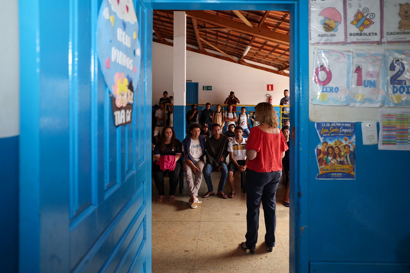 Comissão de Educação, Ciência e Tecnologia - visita a escolas em Coração de Jesus, Brasília de Minas e Mirabela.