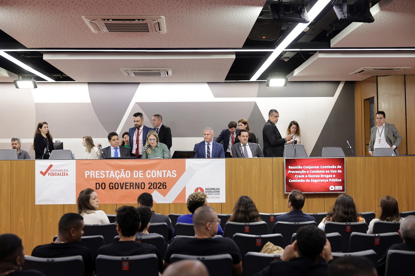 Assembleia Fiscaliza - Comissões de Prevenção e Combate ao Uso de Crack e Outras Drogas e de Segurança Pública - prestação de informações sobre a gestão da Sejusp