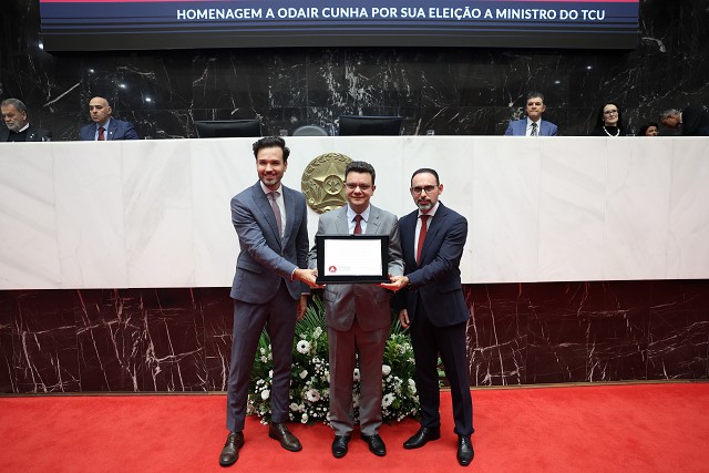 Reunião Especial - homenagem a Odair Cunha pela eleição para ministro do TCU