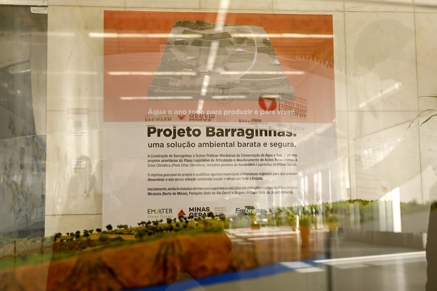 Projeto Vitrine de Barraginhas - maquete