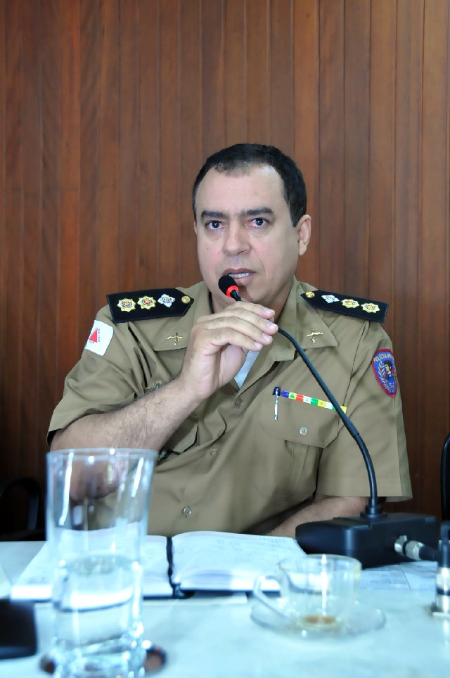 José Reinaldo explicou que as prioridades da PM são o combate ao tráfico, homicídios e roubos