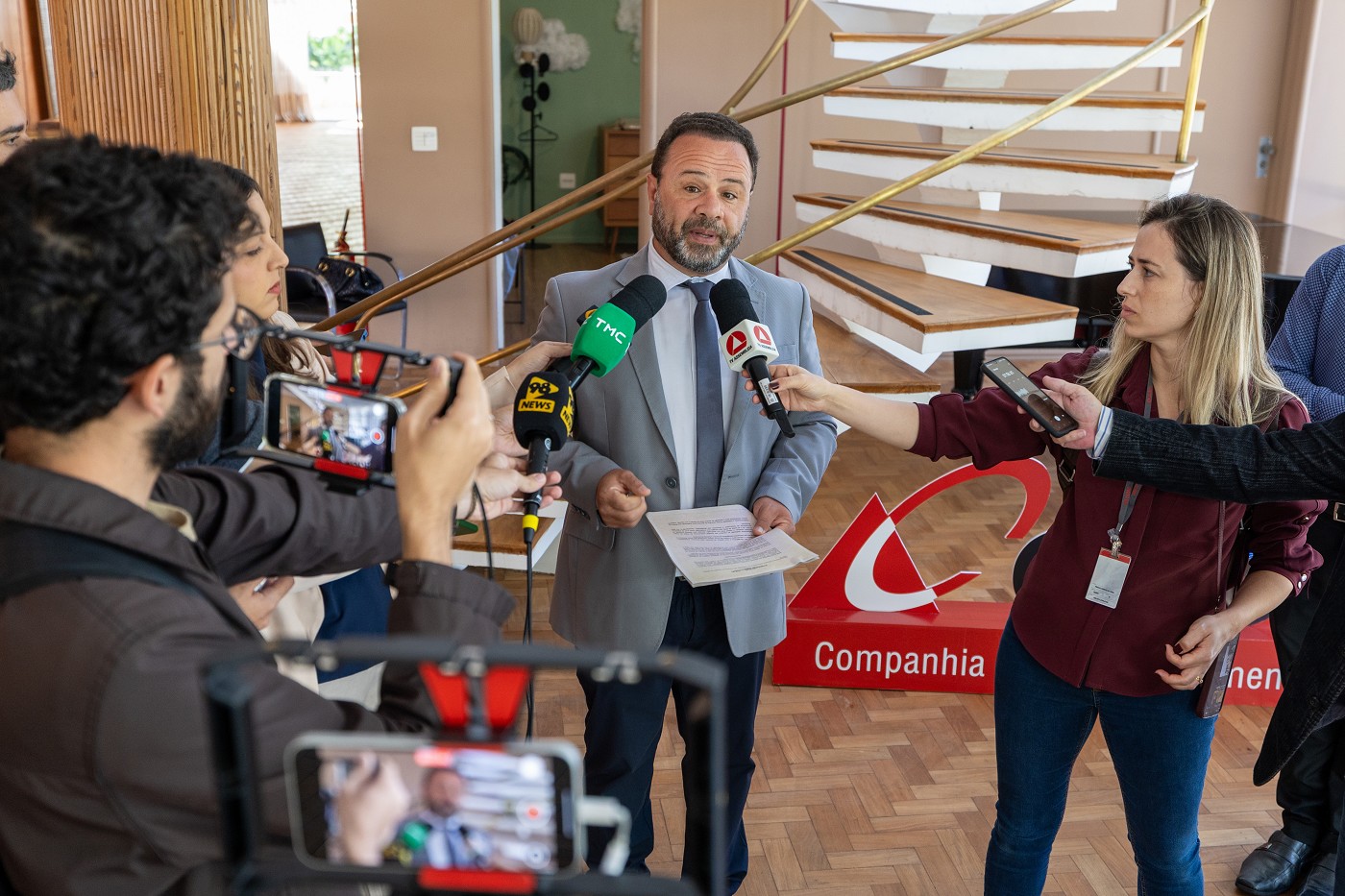 Comissão de Cultura - visita ao Palácio das Mangabeiras