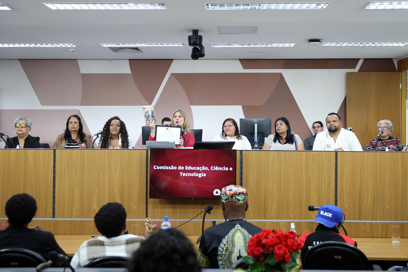 Comissão de Educação, Ciência e Tecnologia - homenagem a Daniela Gonçalves Joaquim