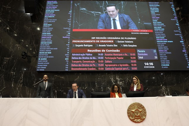 Reunião Ordinária - tarde - análise de proposições