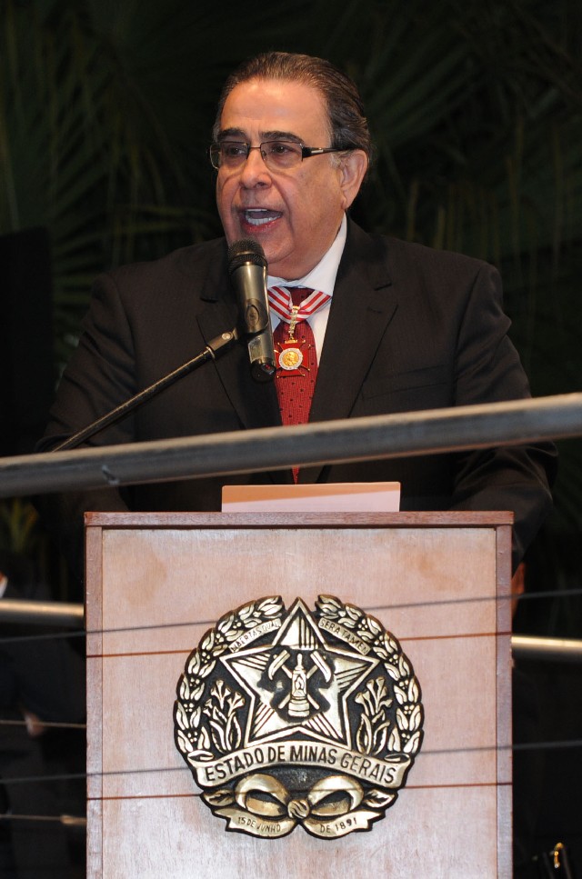 A cerimônia foi presidida pelo governador Alberto Pinto Coelho