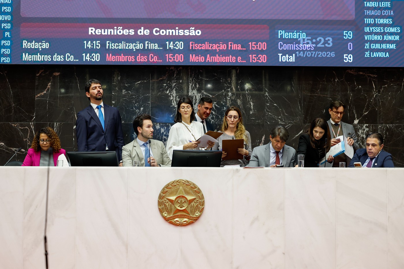 Reunião Ordinária - tarde - análise de proposições