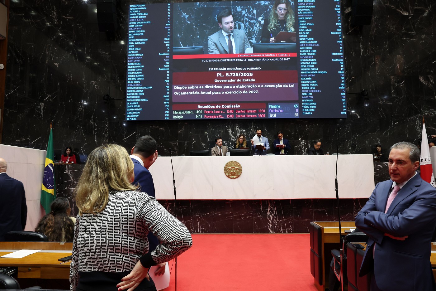 Reunião Ordinária - tarde - análise de proposições