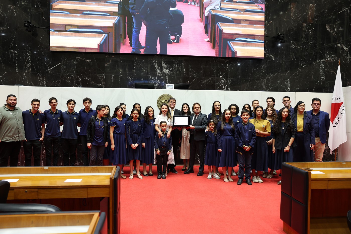 Reunião Especial - homenagem ao presidente das Escolas Católicas de Minas Gerais