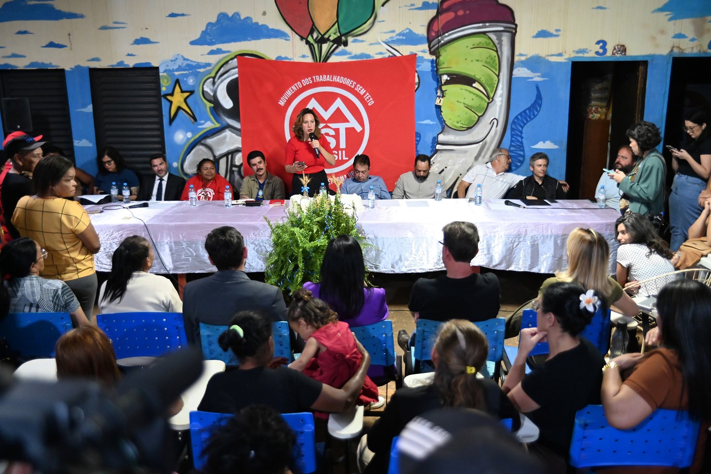 Comissão de Direitos Humanos - debate sobre os direitos das famílias residentes na Ocupação Fidel Castro, em Uberlândia