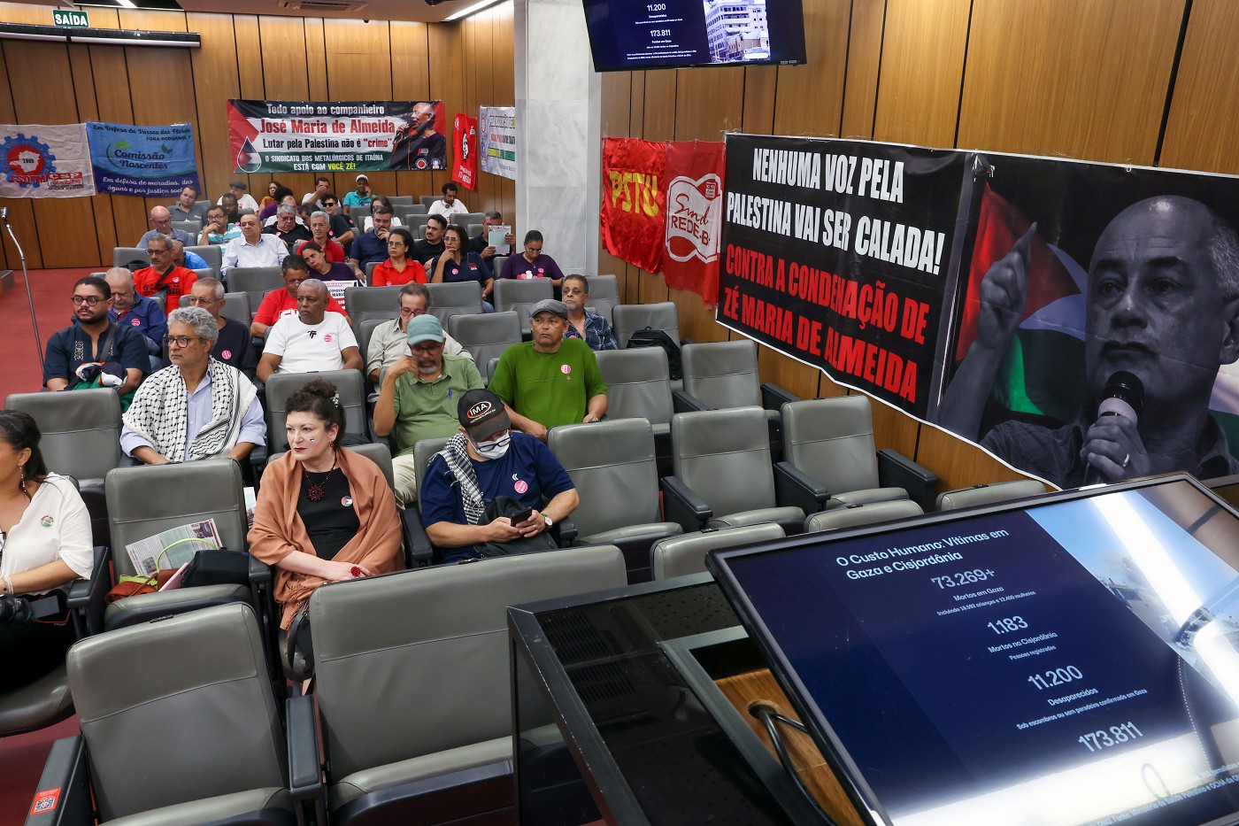 Comissão de Direitos Humanos - debate sobre os processos de criminalização de lideranças e ativistas dos movimentos sociais