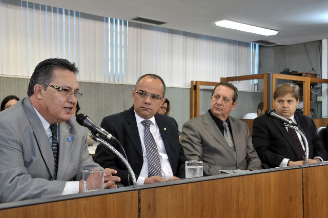 José Eugênio Aguiar, Edson Antenor Lima, Rômulo Veneroso e Agostinho Patrus Filho