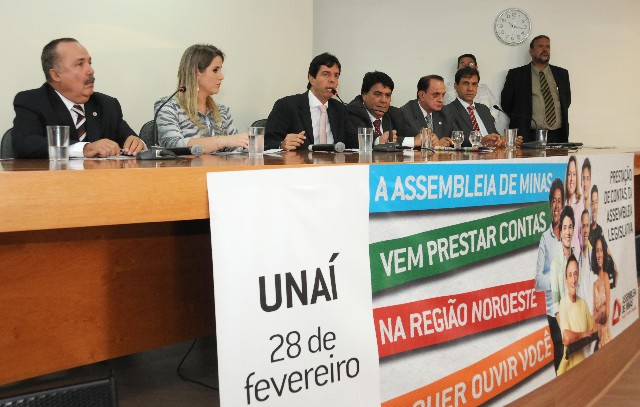 Reunião de Prestação de Contas Regionalizada da Assembleia de Minas - Região Noroeste
