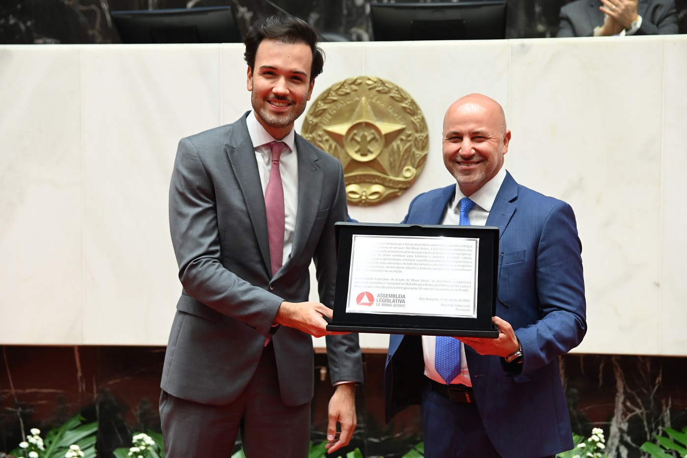 Reunião Especial - homenagem aos 50 anos da Fiat Stellantis em Betim
