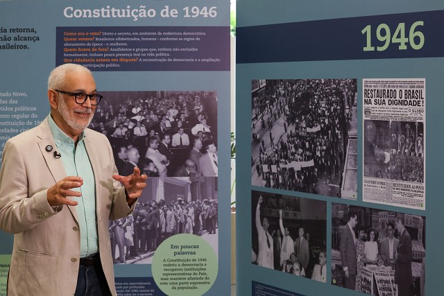 Matéria especial da TV Assembleia -  Exposição De quem é o Poder? Voto, cidadania e democracia