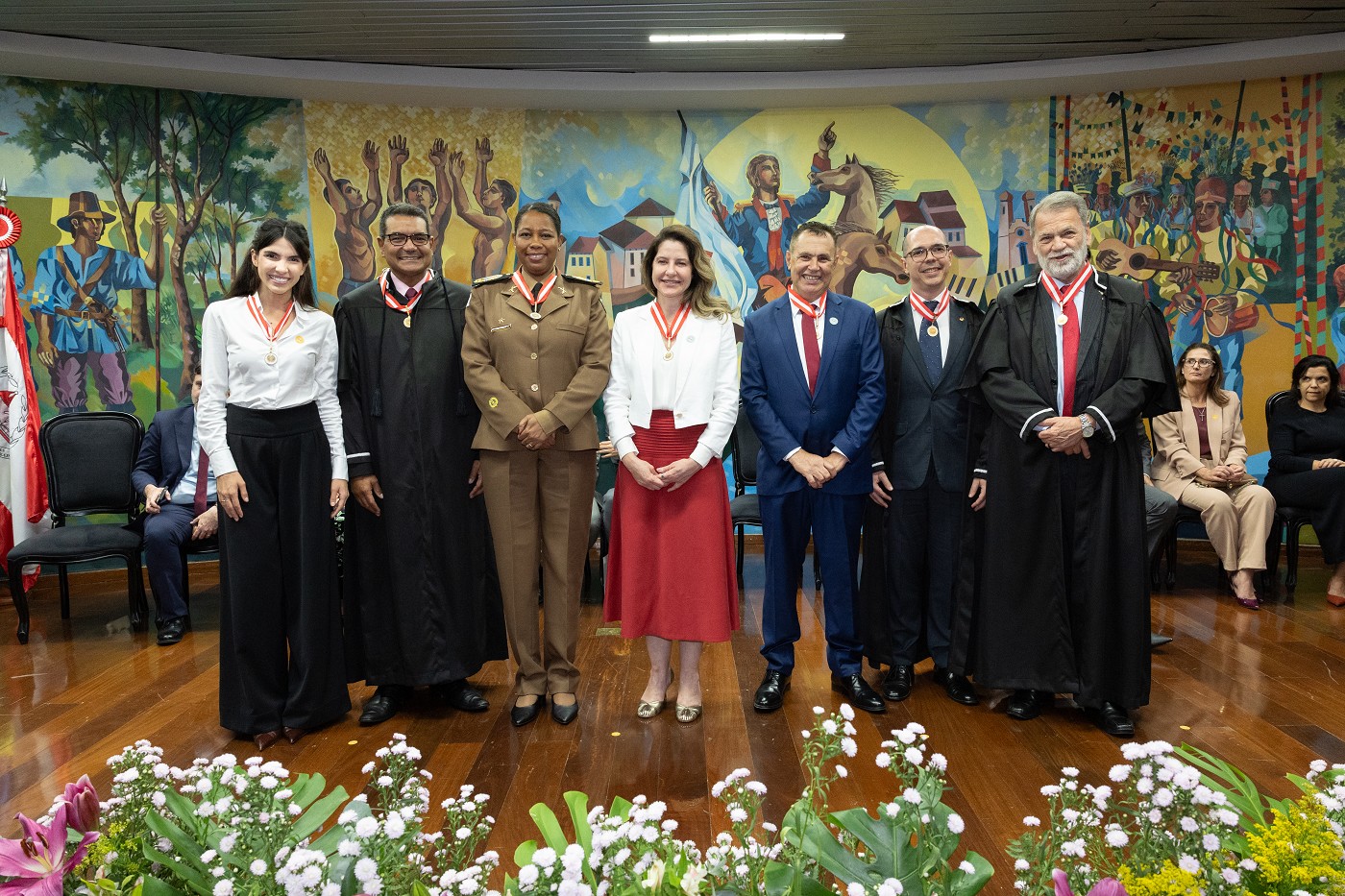 Solenidade de entrega do Colar do Mérito da Corte de Contas Ministro José Maria de Alkmim