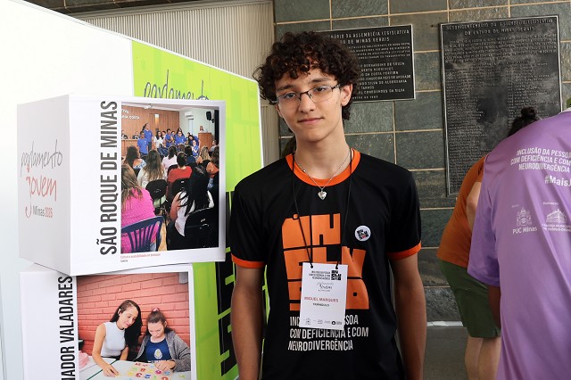 Parlamento Jovem - entrevistas Credenciamento