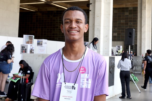 Parlamento Jovem - entrevistas Credenciamento