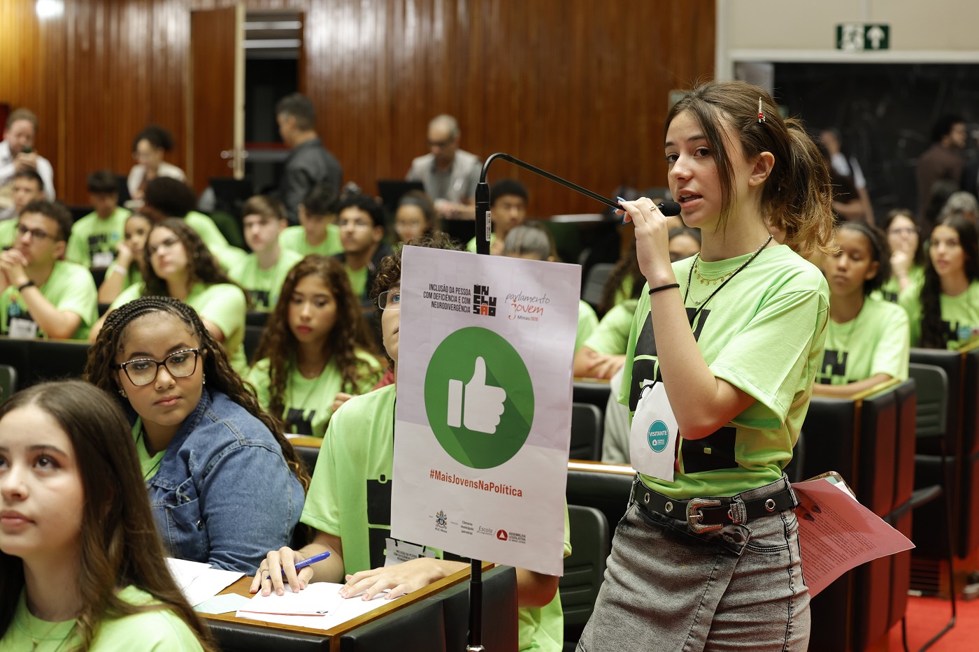 Parlamento Jovem de Minas 2026 - Plenária Estadual - discussão das propostas (manhã)