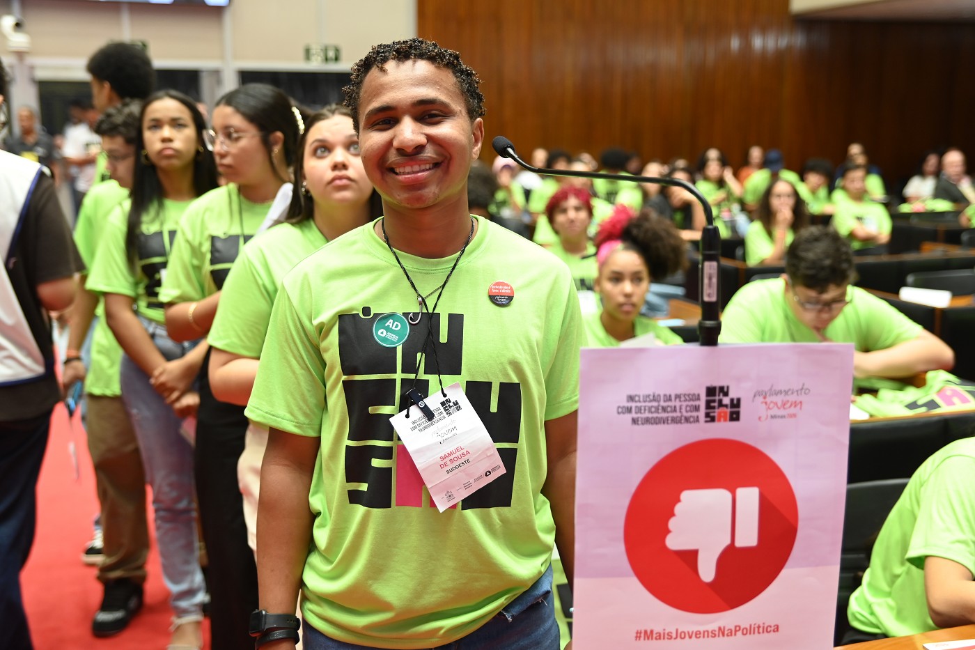 Parlamento Jovem de Minas 2026 - Plenária Estadual - discussão das propostas (tarde)