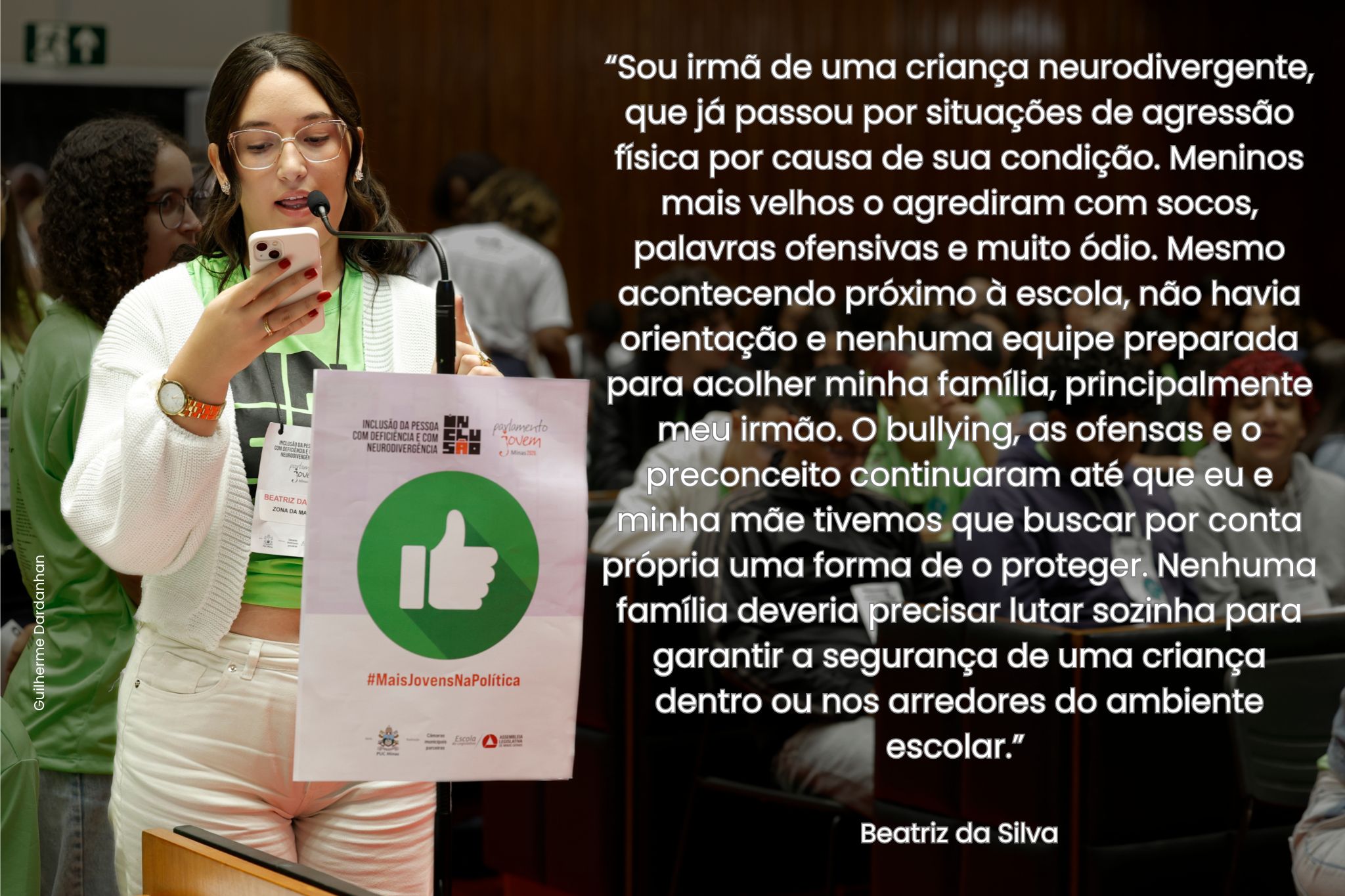Parlamento Jovem de Minas 2026 - propostas escolhidas