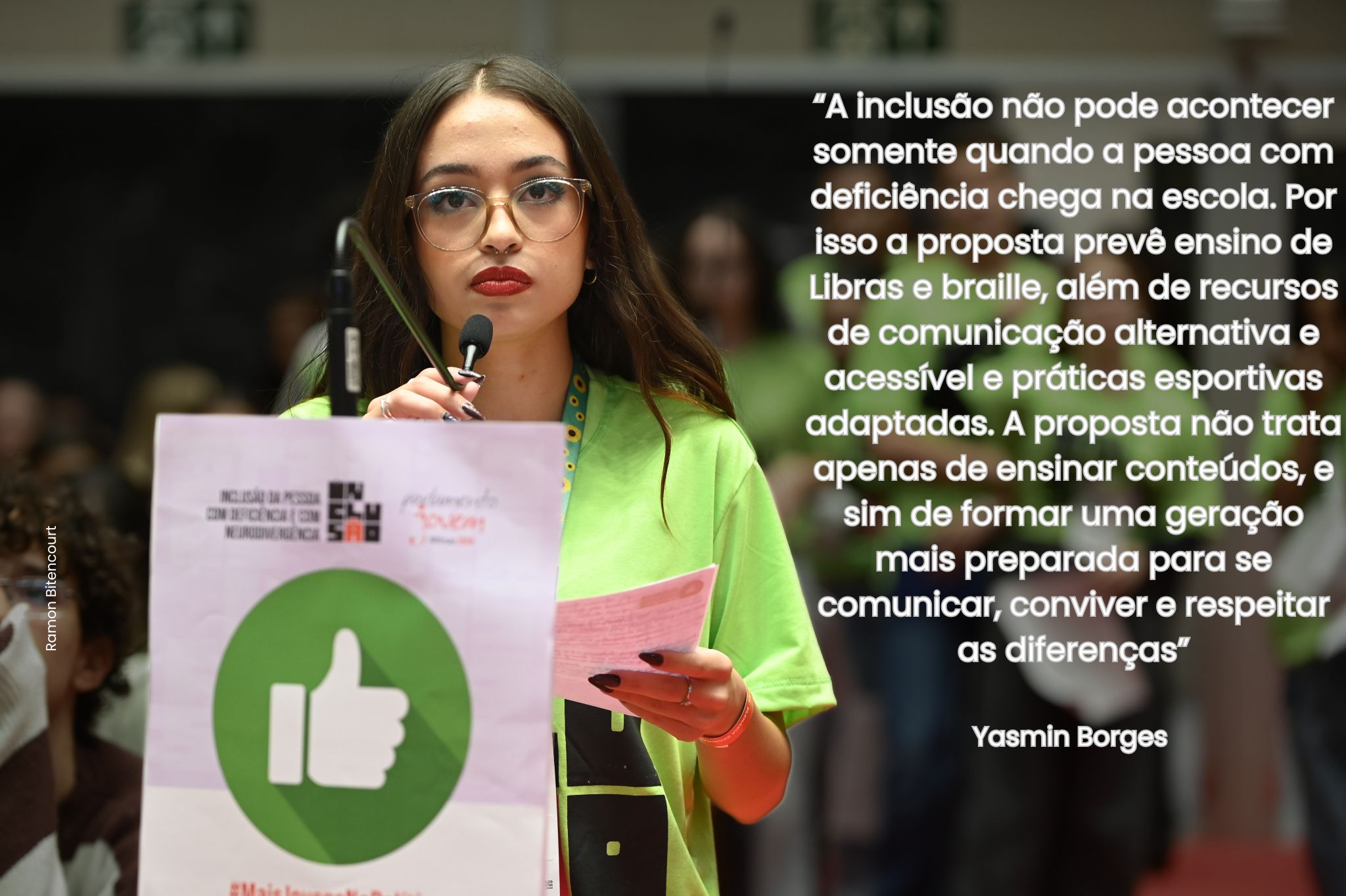 Parlamento Jovem de Minas 2026 - propostas escolhidas