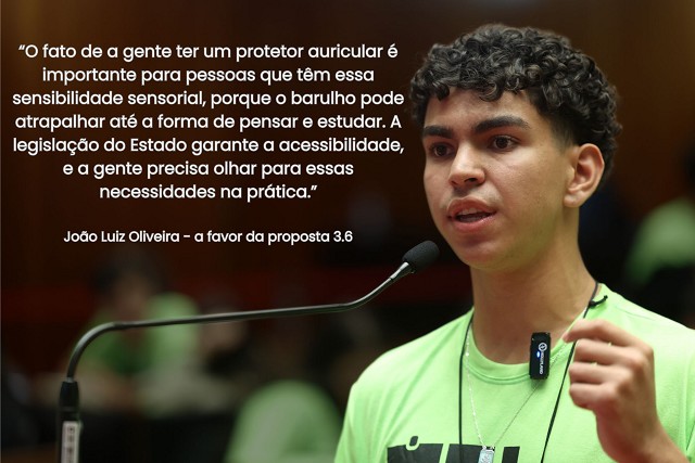 Parlamento Jovem de Minas 2026 - propostas escolhidas