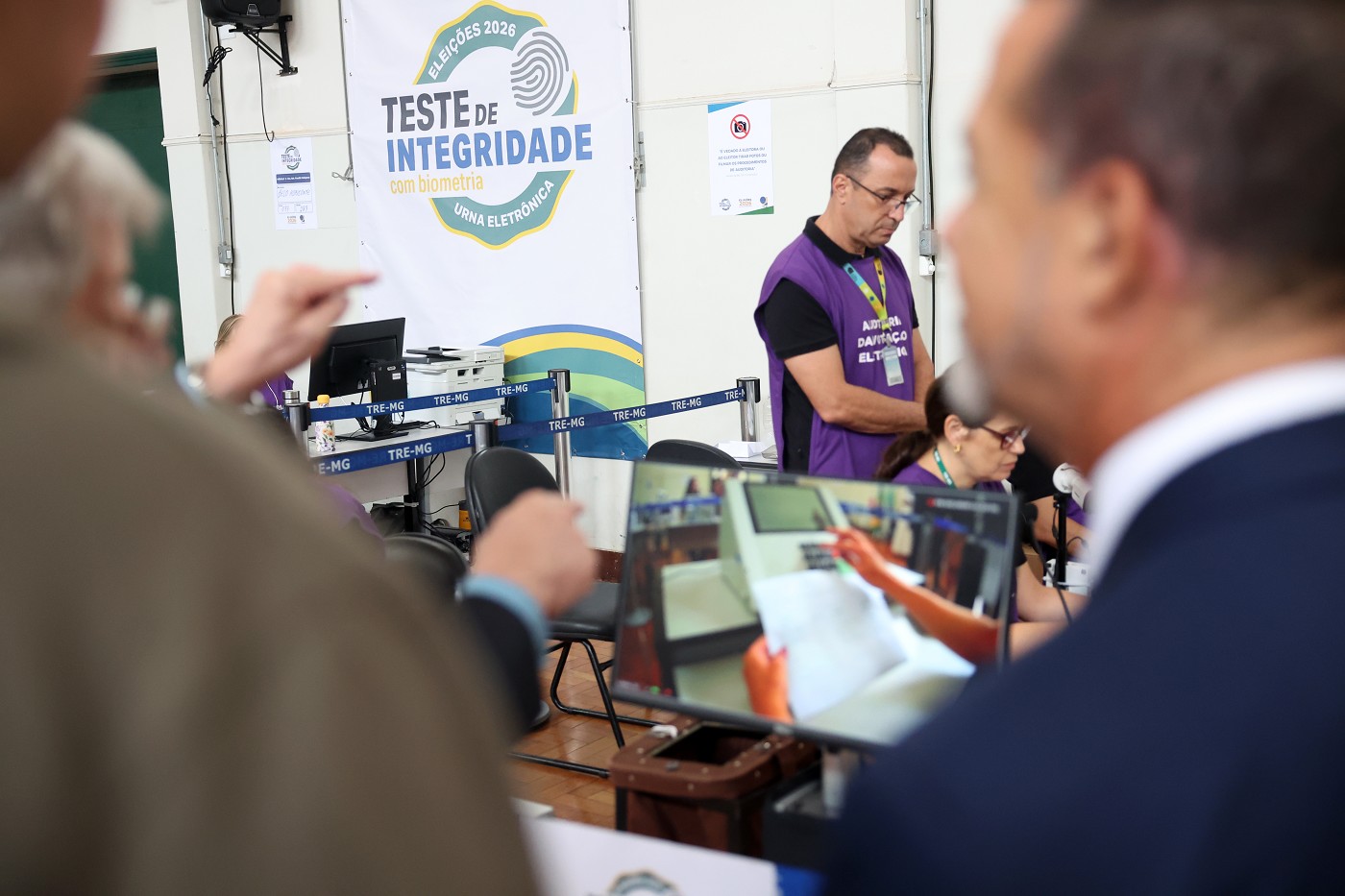 Eleições 2026 - ALMG participa de teste de Integridade das urnas
