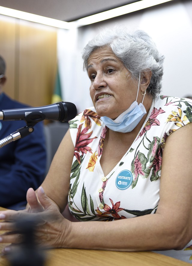 O relato de Mirian comoveu os presentes à audiência