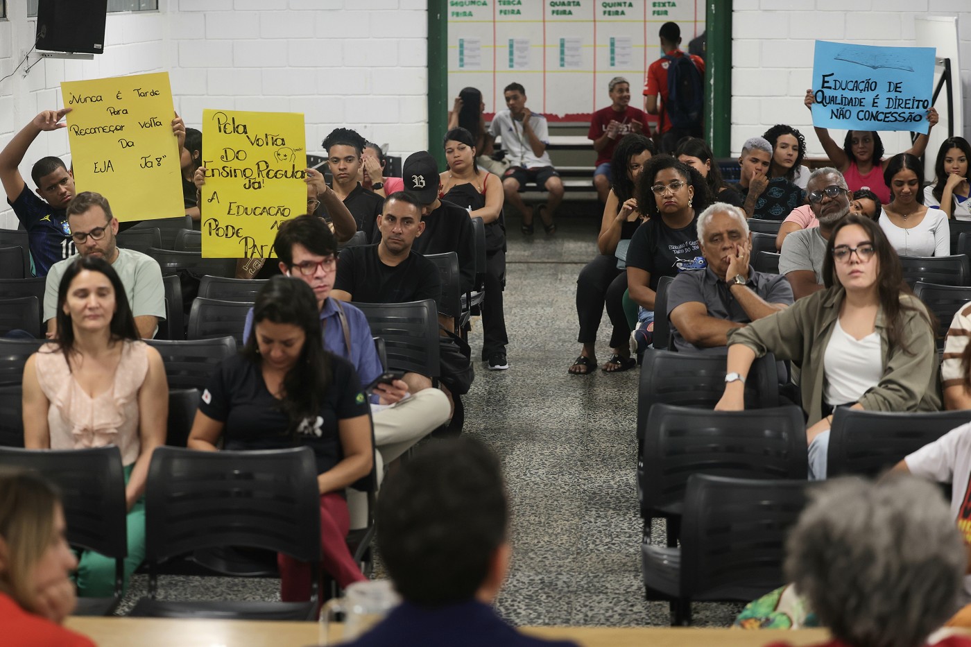 Comissão de Educação, Ciência e Tecnologia - visita à Escola Estadual Geraldo Jardim Linhares