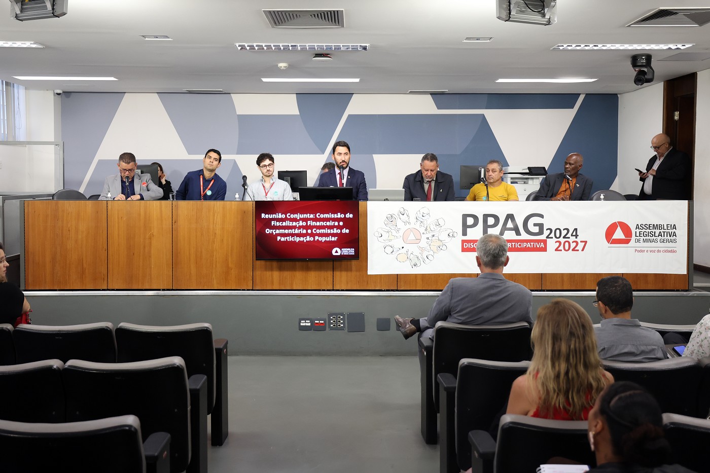 Comissões de Fiscalização Financeira e de Participação Popular - debate sobre a revisão do plano de ações do PPAG