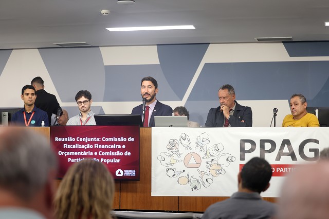 Comissões de Fiscalização Financeira e de Participação Popular - debate sobre a revisão do plano de ações do PPAG
