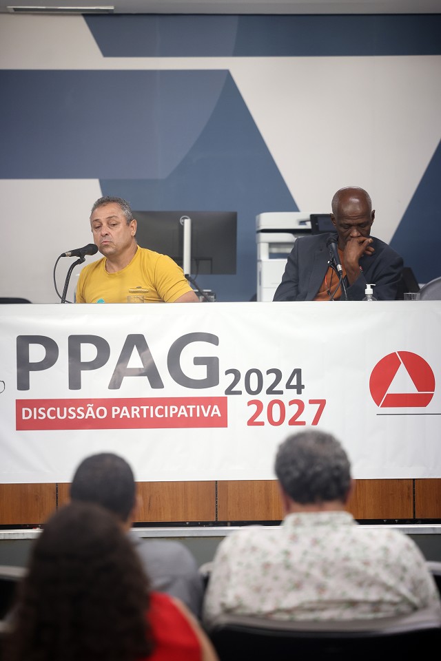 Comissões de Fiscalização Financeira e de Participação Popular - debate sobre a revisão do plano de ações do PPAG