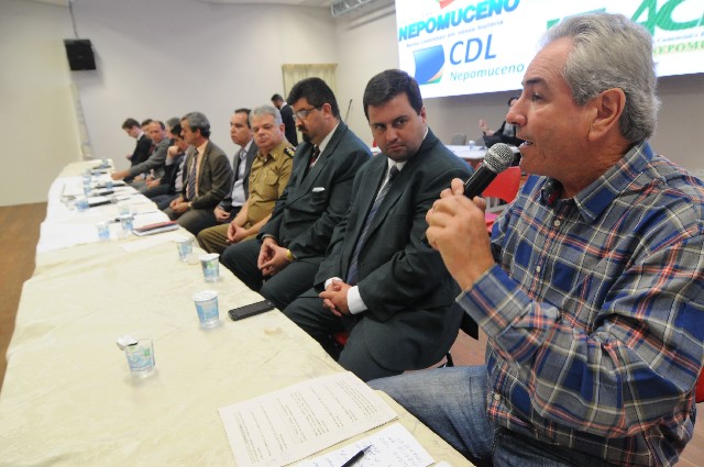 Comissão de Segurança Pública - debate sobre assaltos em Nepomuceno