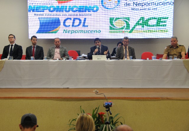 Comissão de Segurança Pública - debate sobre assaltos em Nepomuceno