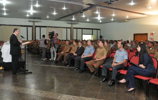 O Encontro de Comandantes e Chefes da Polícia Militar foi realizado pela corporação no Hotel Canto da Siriema, em Jaboticatubas