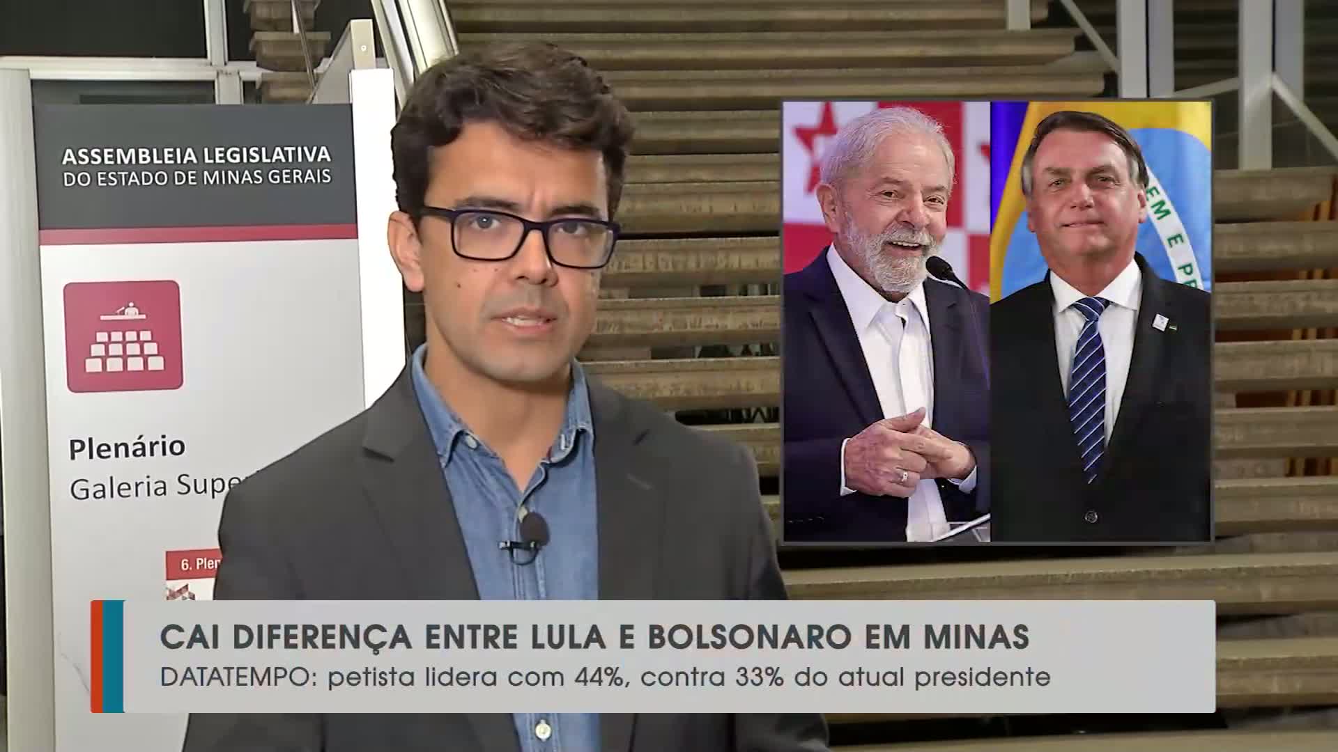 Giro Eleitoral: cai distância entre Lula e Bolsonaro em Minas