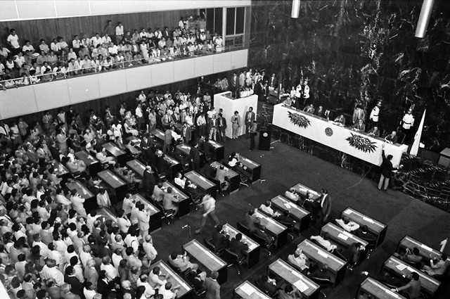 Solenidade de posse dos deputados responsáveis pela elaboração da Constituição Mineira