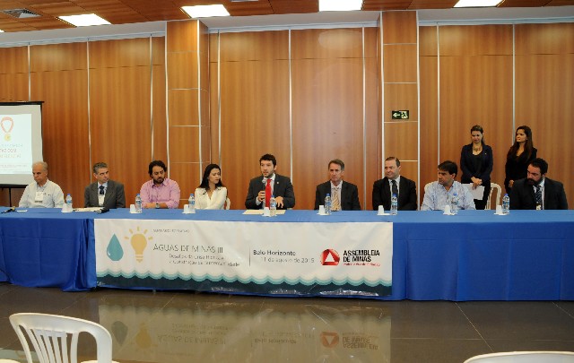 O encontro regional do Seminário Legislativo Águas de Minas foi realizado pela ALMG no Sesc Venda Nova