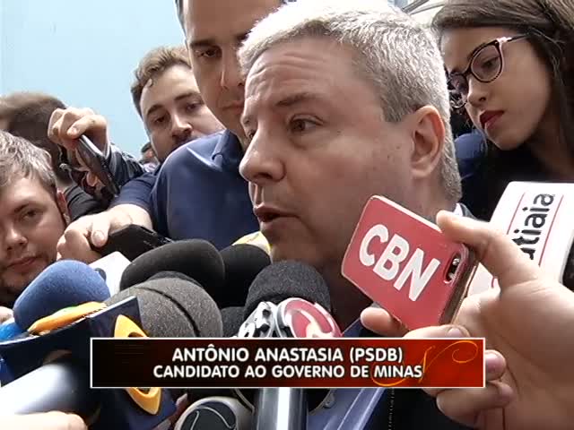 Coletiva do Candidato Anastasia (PSDB)