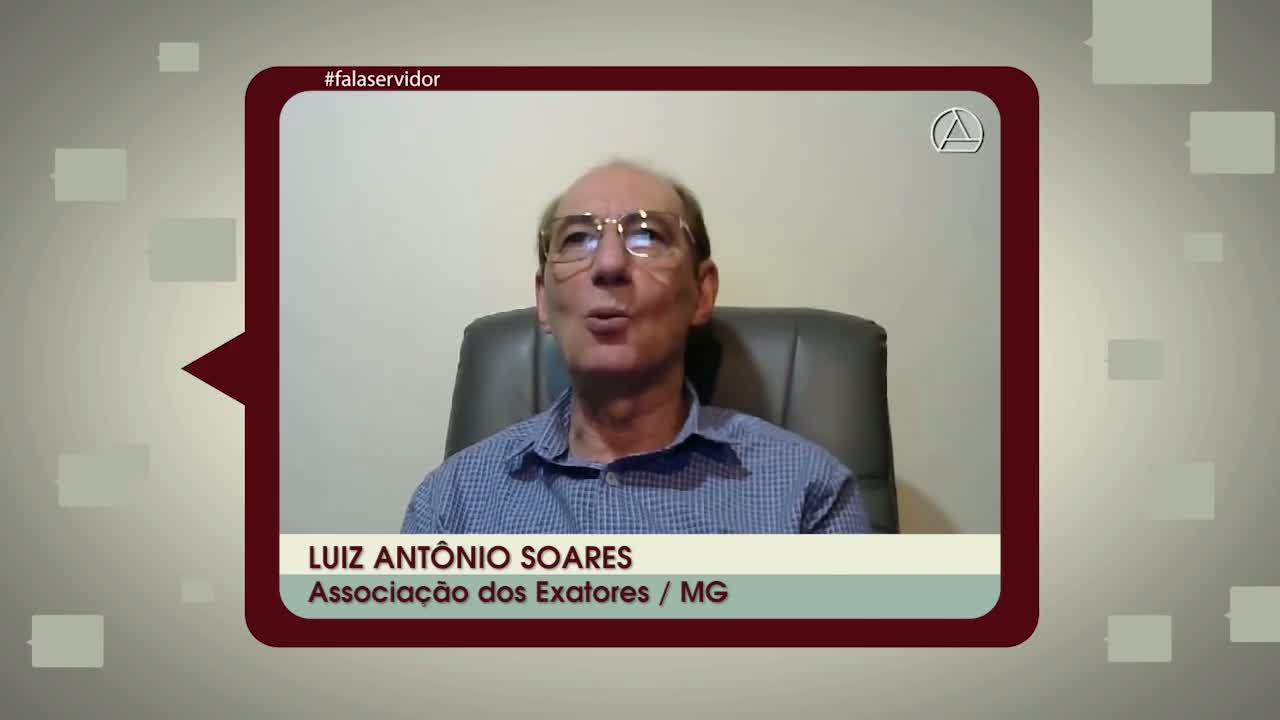 Fala servidor sobre a reforma da Previdência: Luiz Antônio Soares