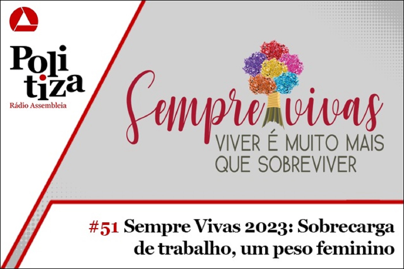 Politiza aborda a sobrecarga de trabalho da mulher - Assembleia Legislativa  de Minas Gerais