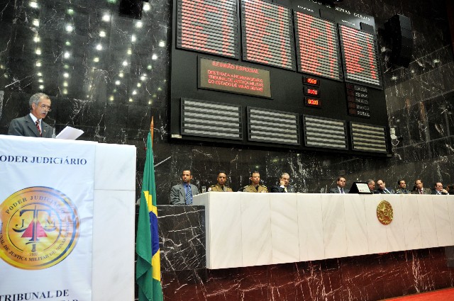 Reunião Especial - homenagem ao TJMMG