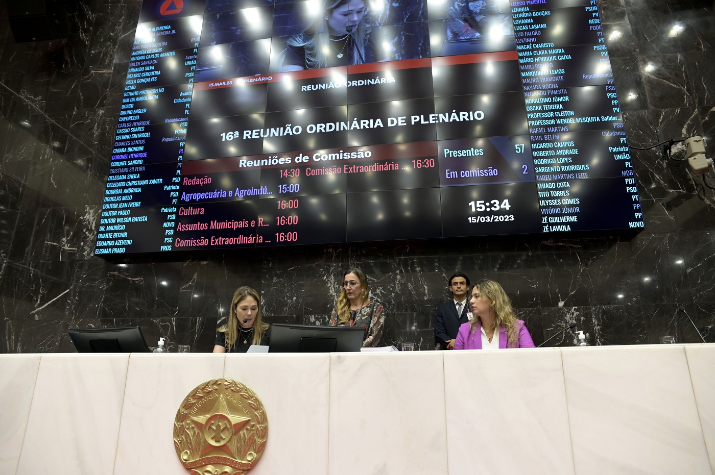 Reunião Ordinária - tarde - análise de proposições