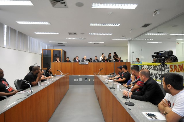 Comissão de Saúde - debate sobre problemas administrativos na gestão do Serviço de Atendimento Móvel de Urgência - Samu - Macro Norte