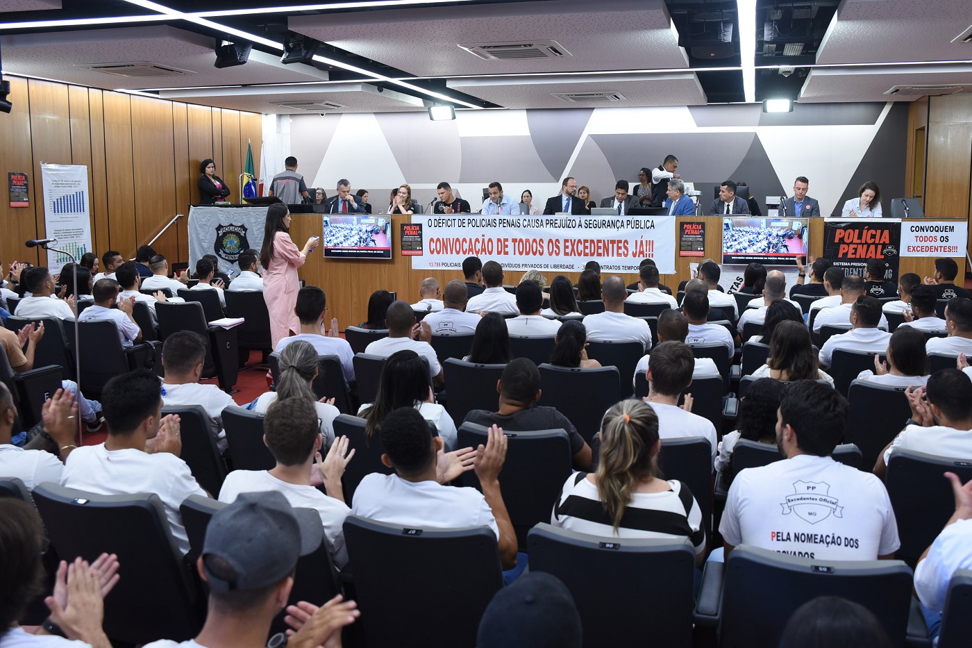 Comissão de Segurança Pública - debate sobre a viabilidade da convocação dos excedentes do concurso público da Polícia Penal de Minas Gerais