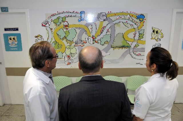 Comissão de Saúde - visita ao Hospital Infantil São Camilo