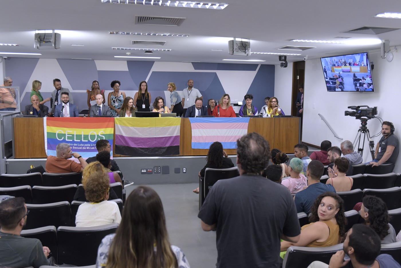 Comissão de Direitos Humanos - debate sobre o registro civil de pessoas não binárias