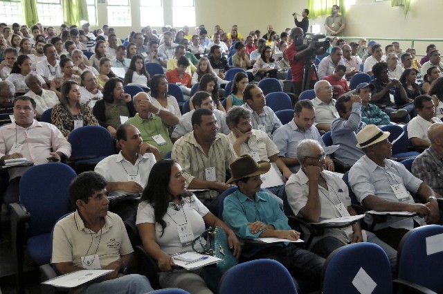 O encontro regional do Seminário Águas de Minas em Araçuaí foi realizado no Ifnmg Campus Araçuaí, que ficou lotado