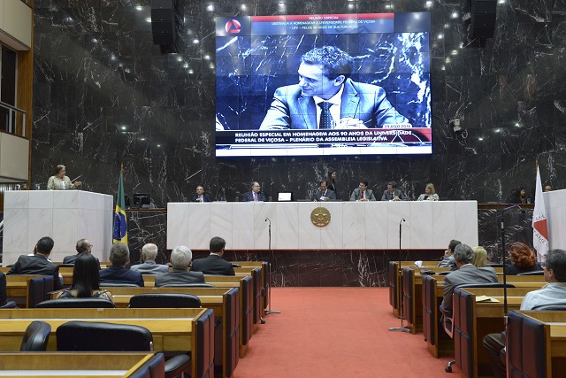 Reunião Especial - homenagem à Universidade Federal de Viçosa (UFV)